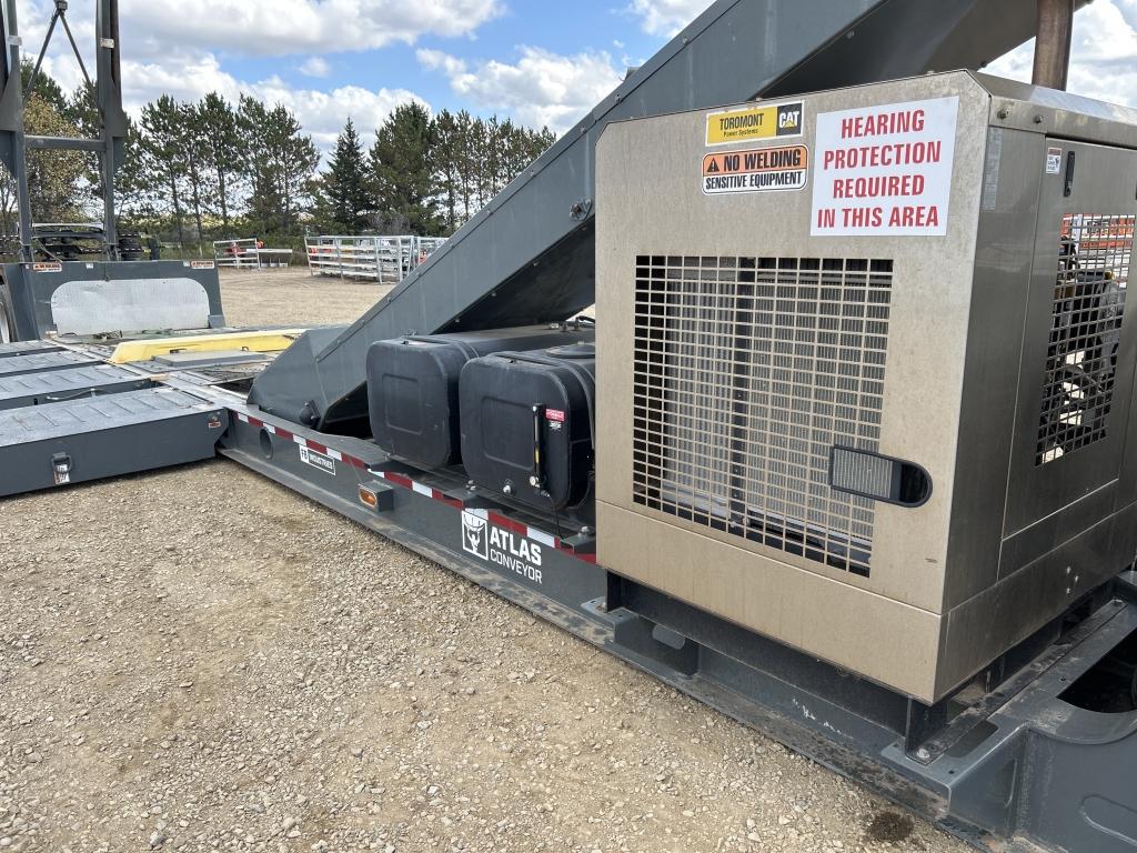 Atlas Dual Drive-over Towable Conveyor System