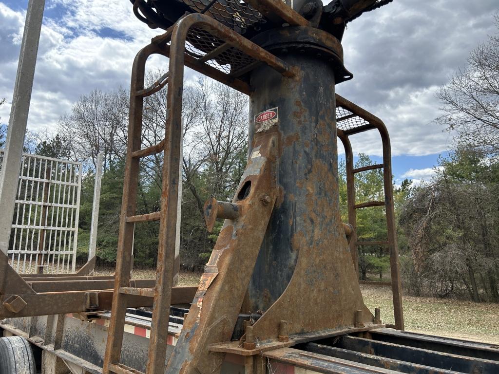 2004 Great Lakes 45' Crib Trailer Log Loader