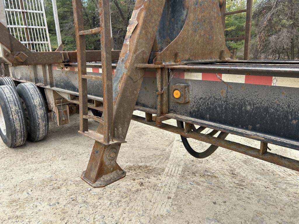 2004 Great Lakes 45' Crib Trailer Log Loader