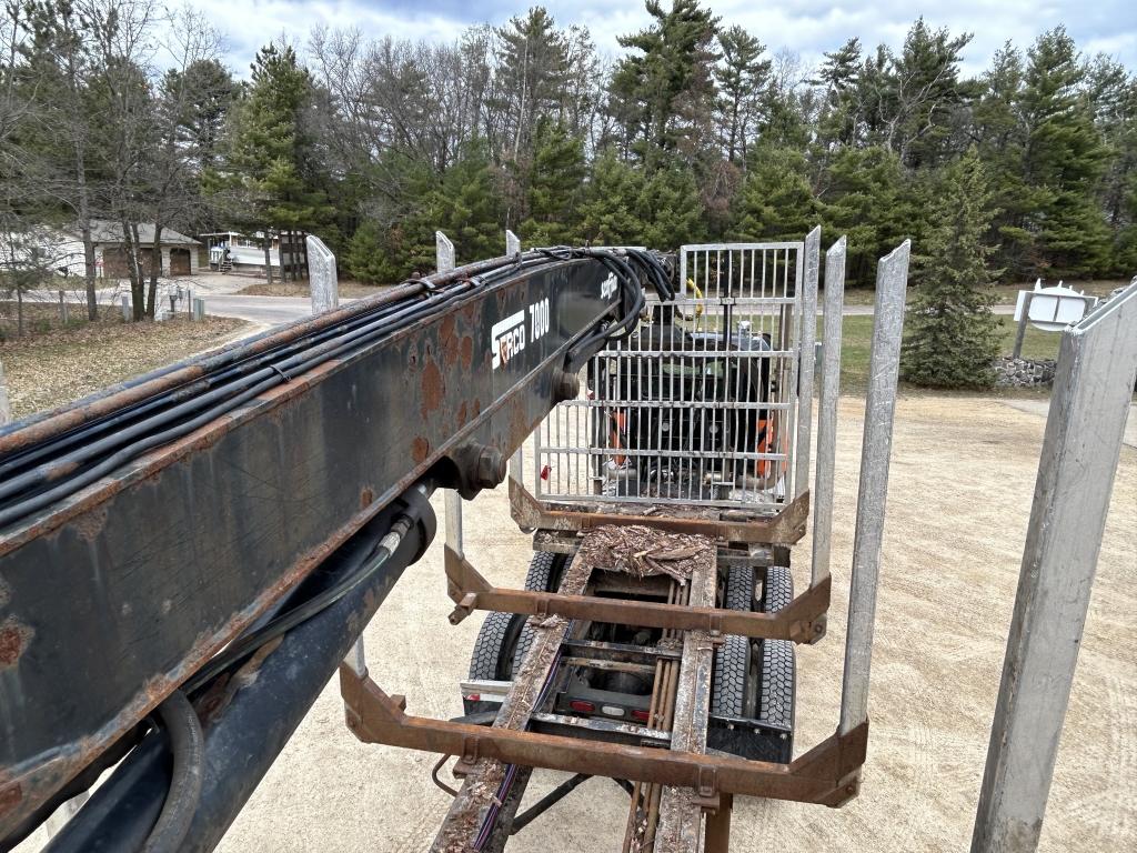 2004 Great Lakes 45' Crib Trailer Log Loader