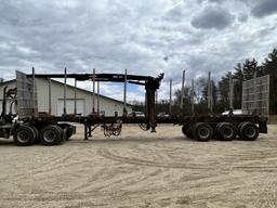 2004 Great Lakes 45' Crib Trailer Log Loader