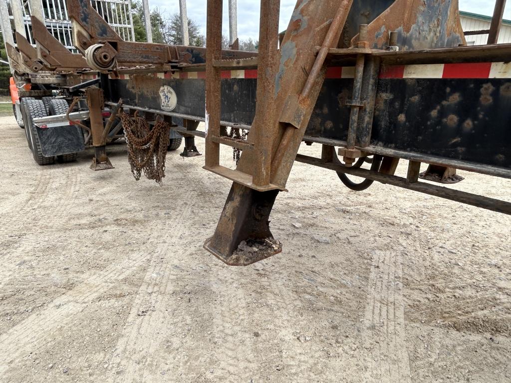 2004 Great Lakes 45' Crib Trailer Log Loader