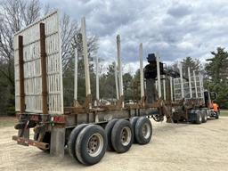 2004 Great Lakes 45' Crib Trailer Log Loader