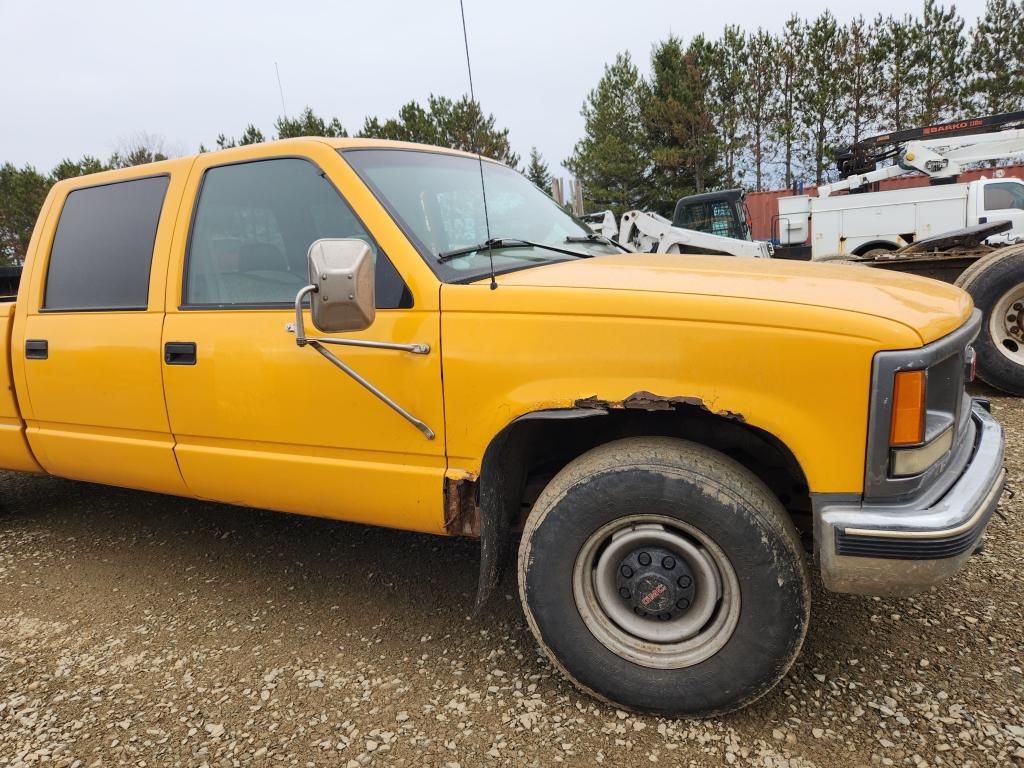 1996 Gmc 3500 4x2 Crew Cab Pickup