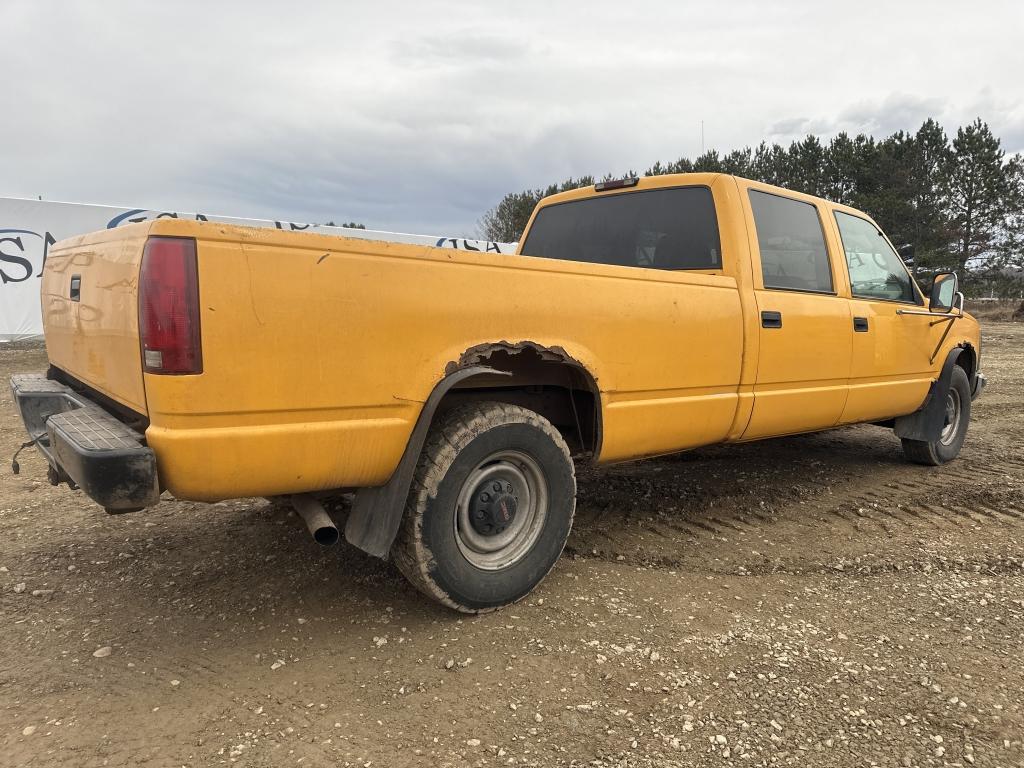 1996 Gmc 3500 4x2 Crew Cab Pickup