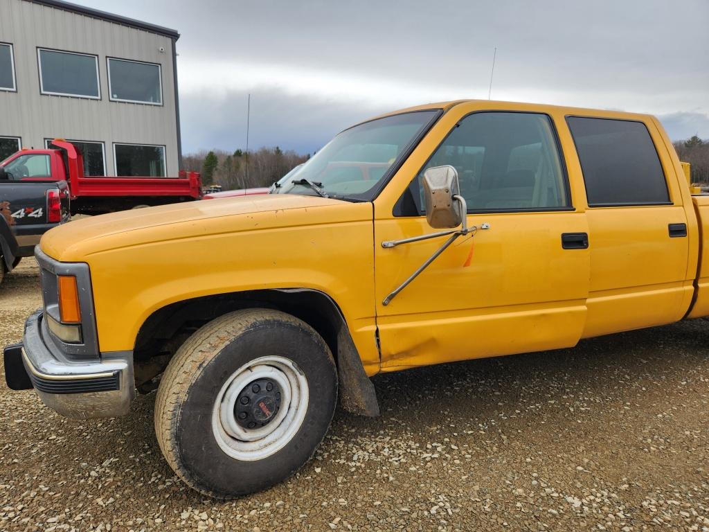 1996 Gmc 3500 4x2 Crew Cab Pickup
