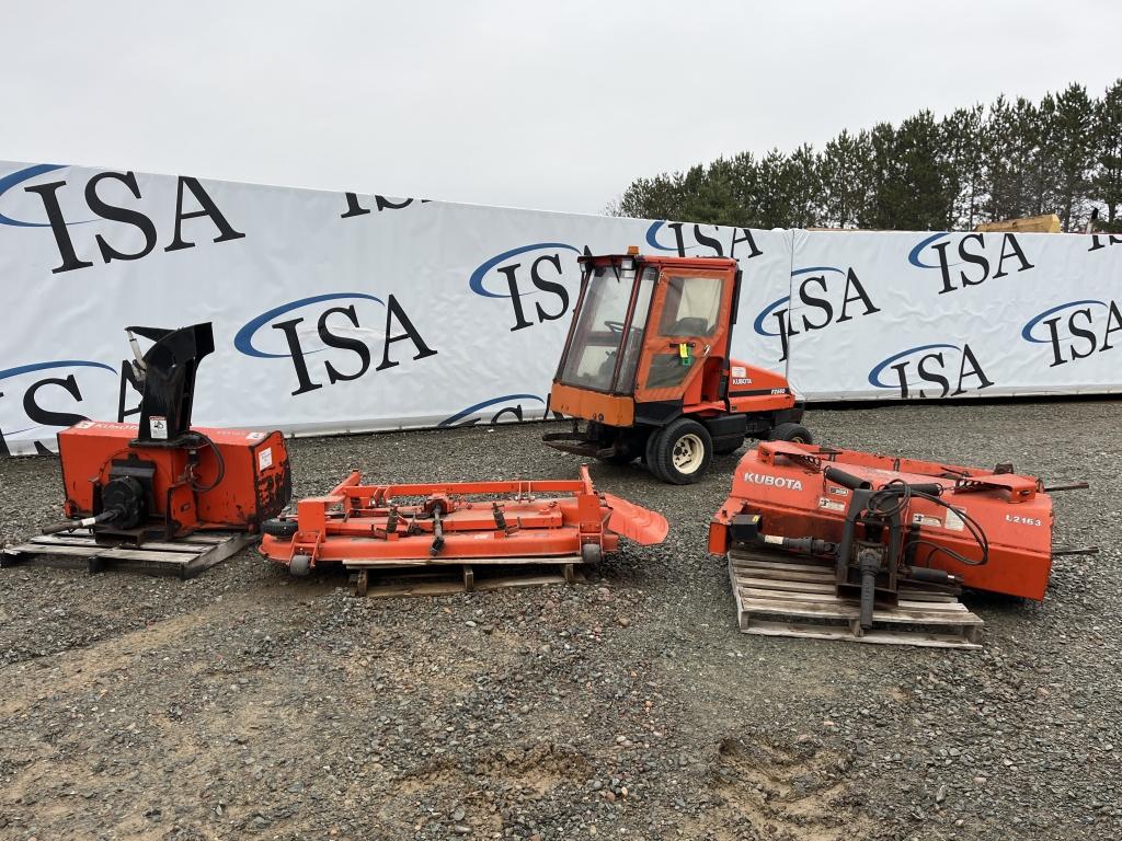 Kubota F2560 Mower W/ Attachments