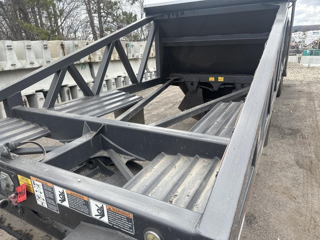 2014 R-way T4221tri Belly Dump Trailer