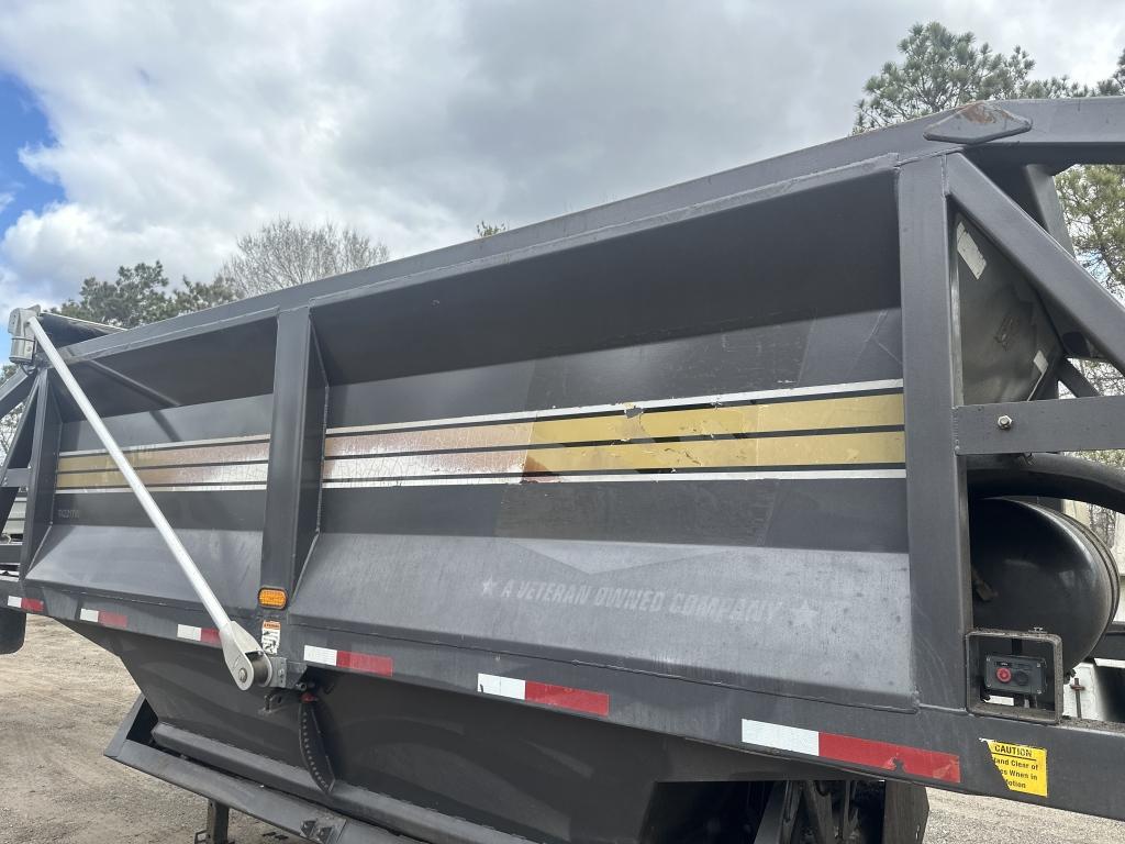 2014 R-way T4221tri Belly Dump Trailer