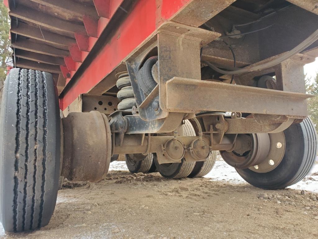 1988 Broce 28' End Dump Trailer