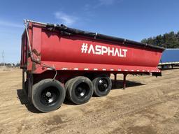 2010 Hilbilt Frameless 26’ End Dump Trailer