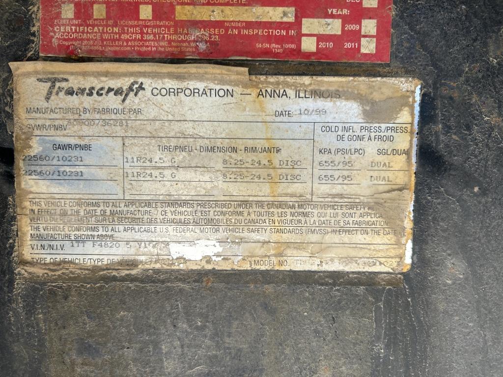 2000 Transcraft 48' Flatbed