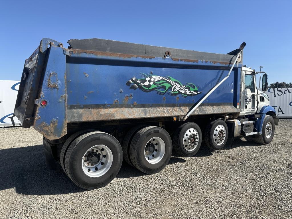 2016 Mack Quad Axle Dump Truck