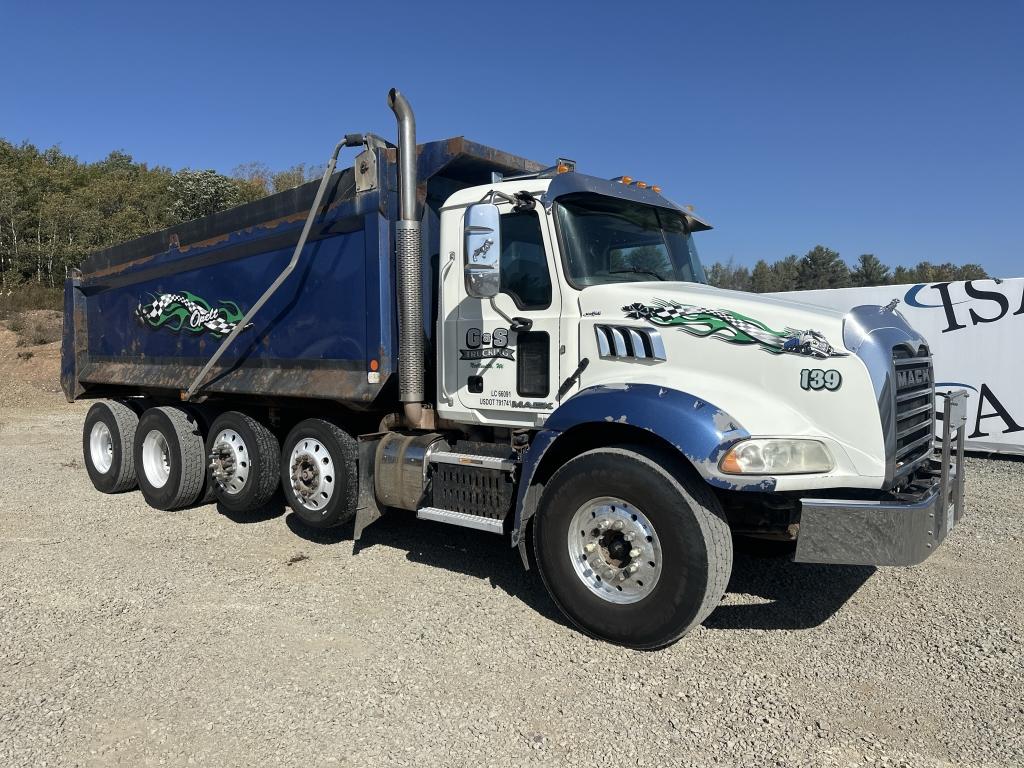 2016 Mack Quad Axle Dump Truck