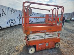 2016 Snorkel S3219e Scissor Lift
