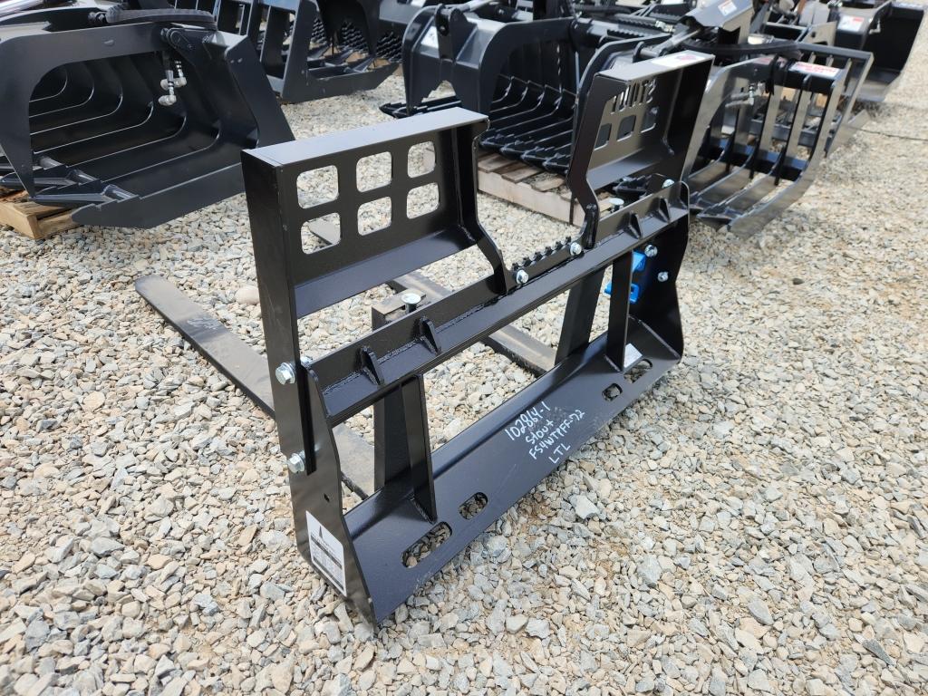 Unused Stout 48" Walk-through Pallet Forks