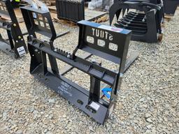 Unused Stout 48" Walk-through Pallet Forks