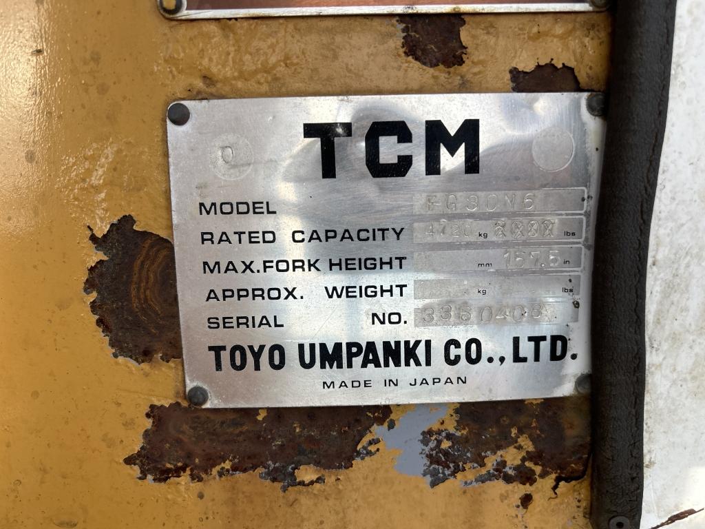 Tcm Fg30n6 Forklift