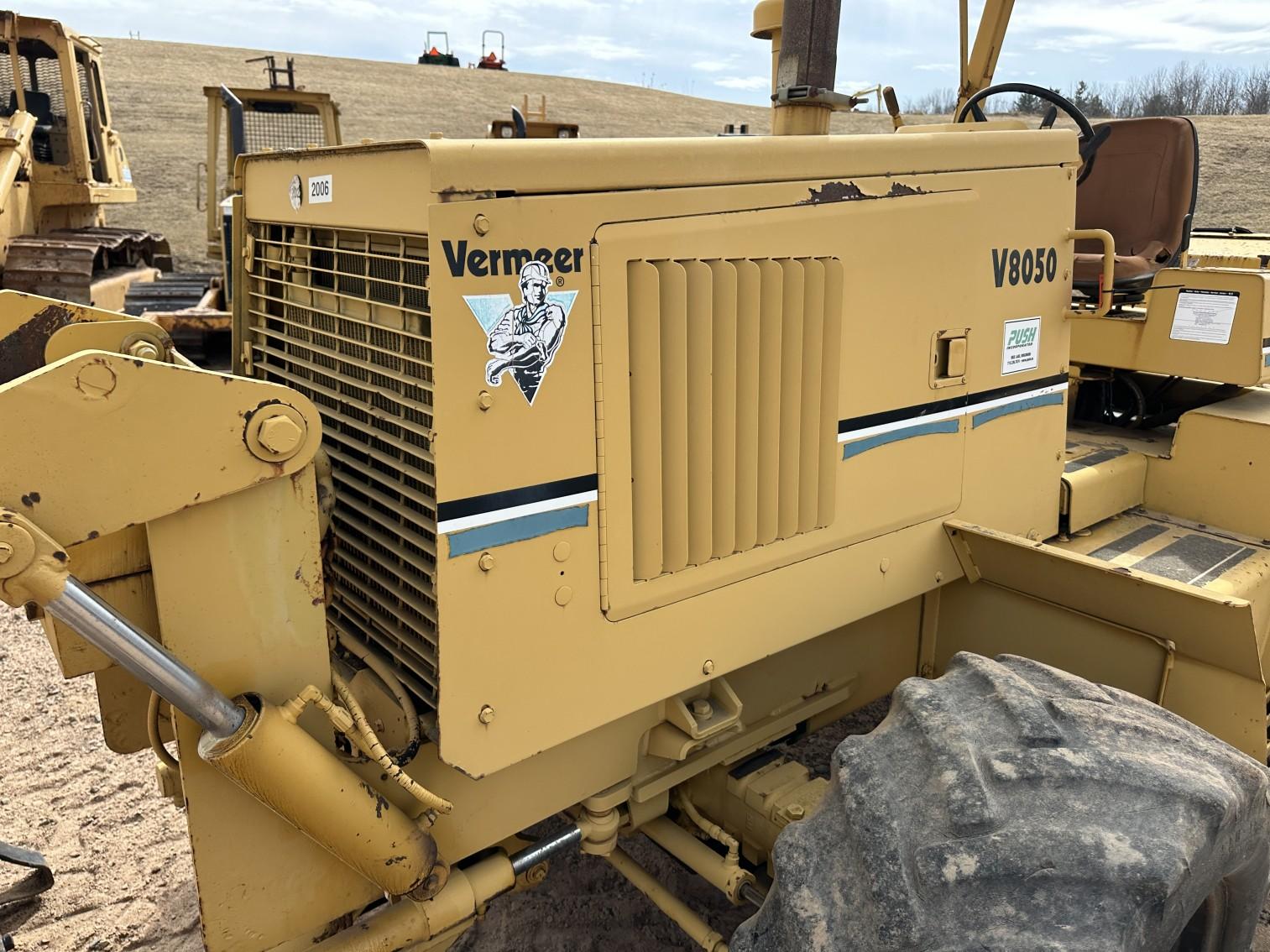 Vermeer V8050 Trencher