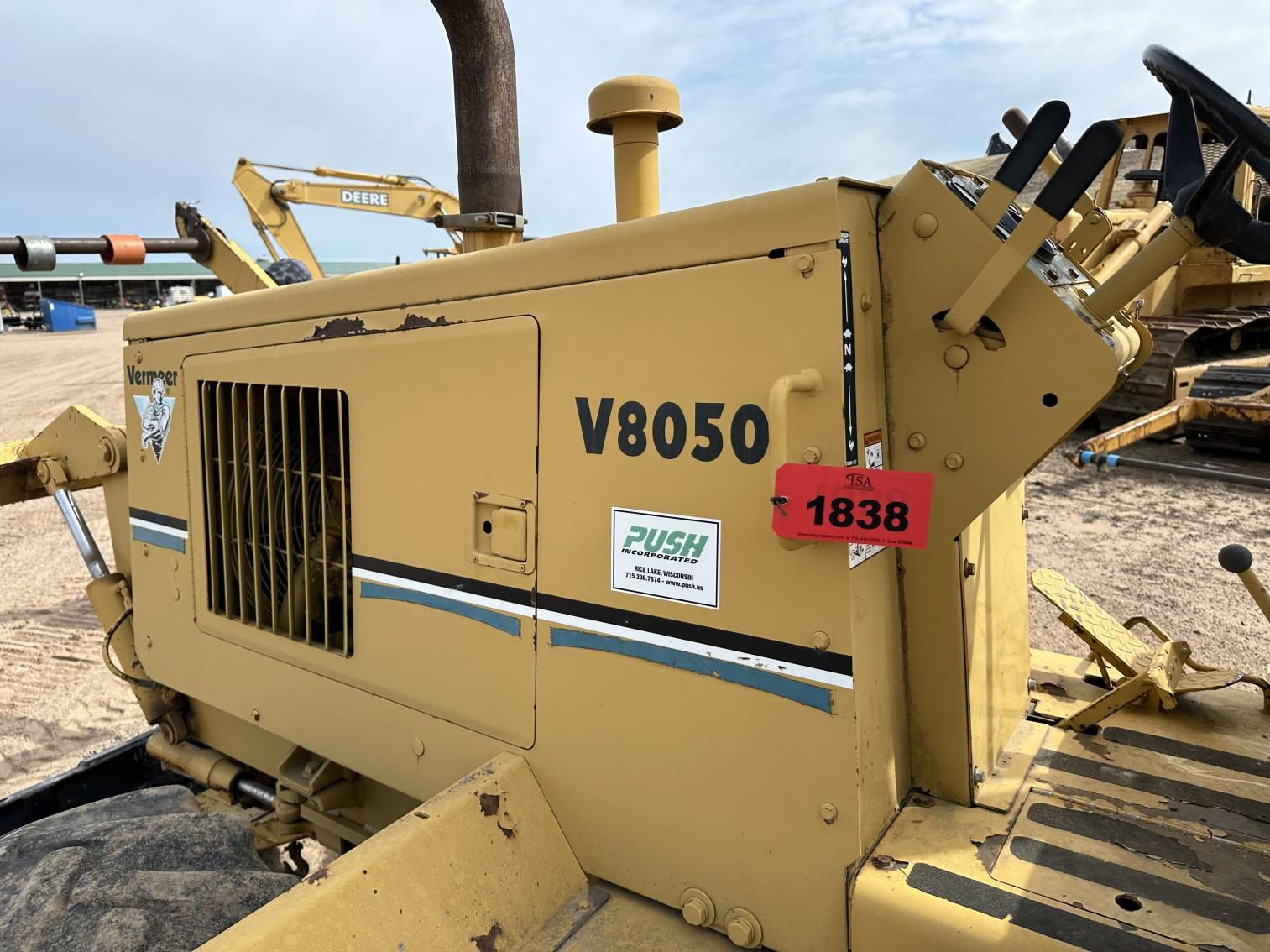 Vermeer V8050 Trencher