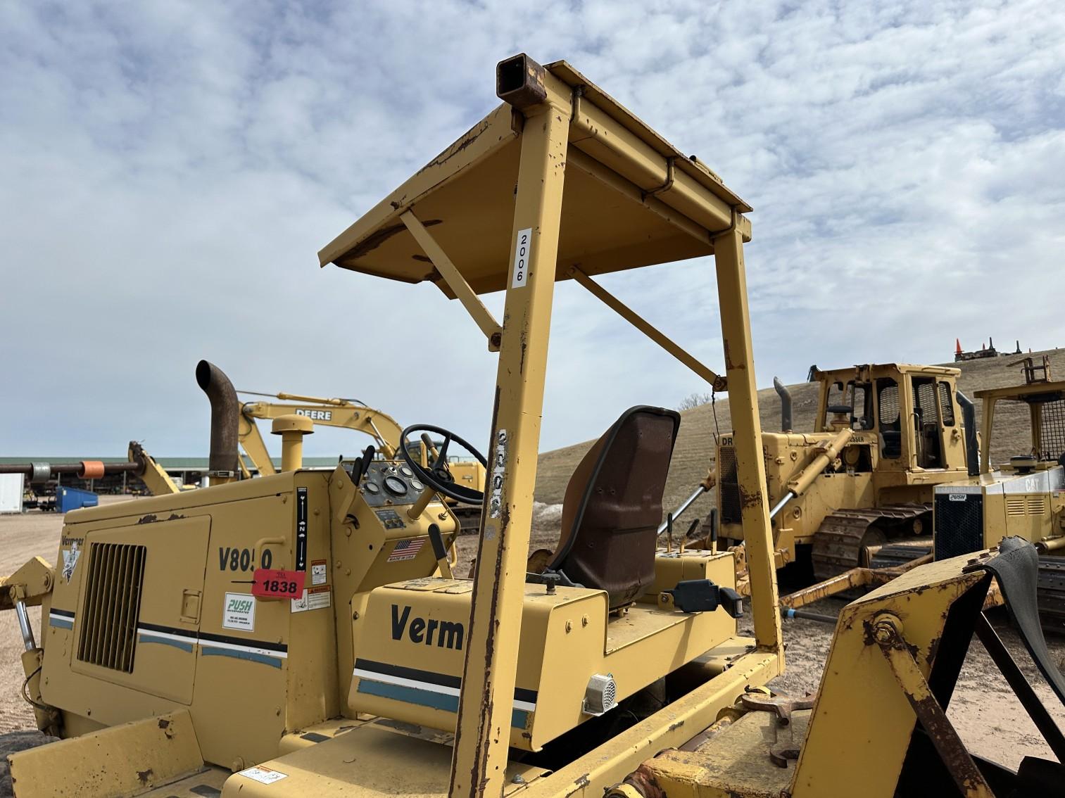 Vermeer V8050 Trencher