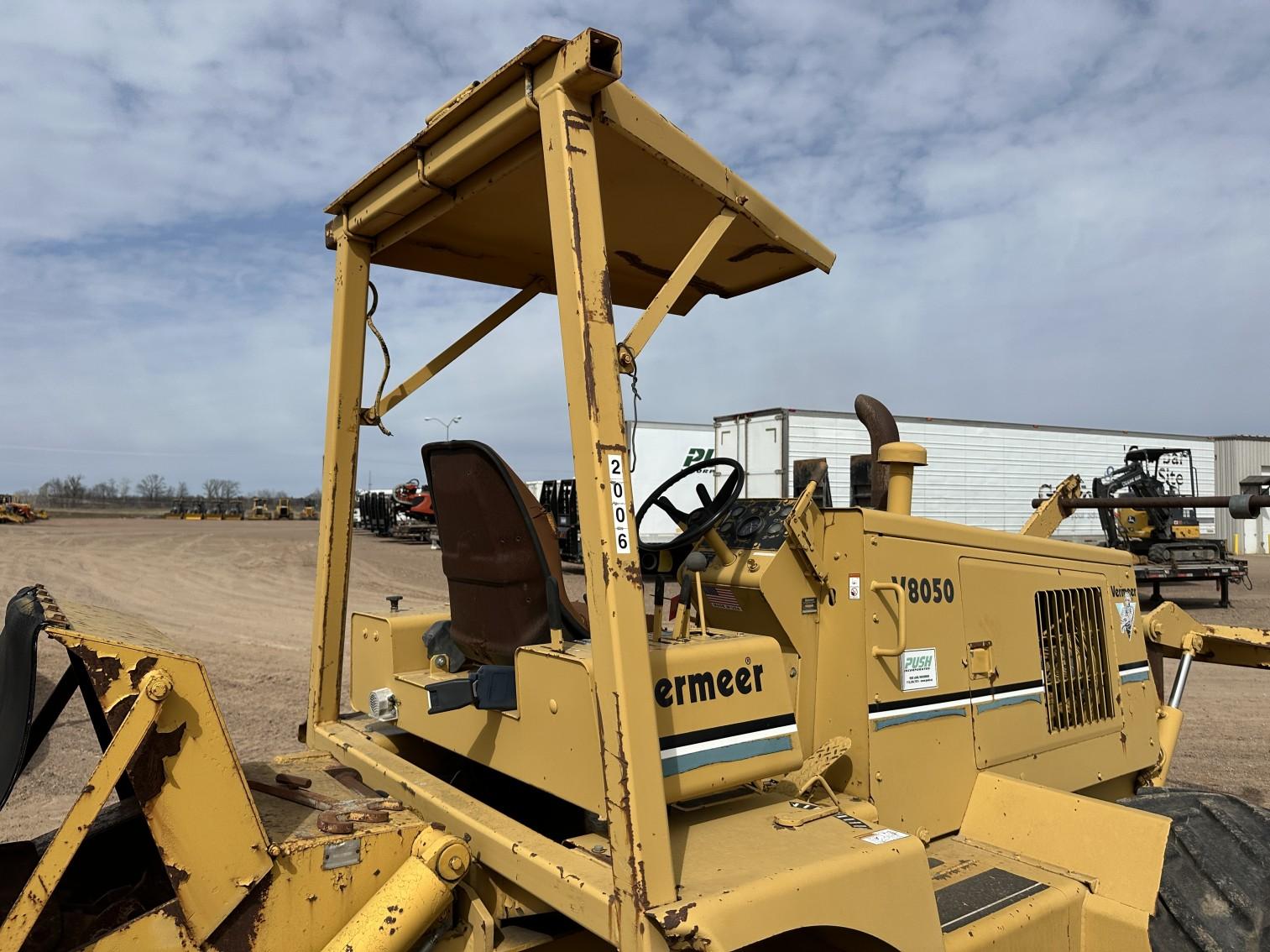 Vermeer V8050 Trencher