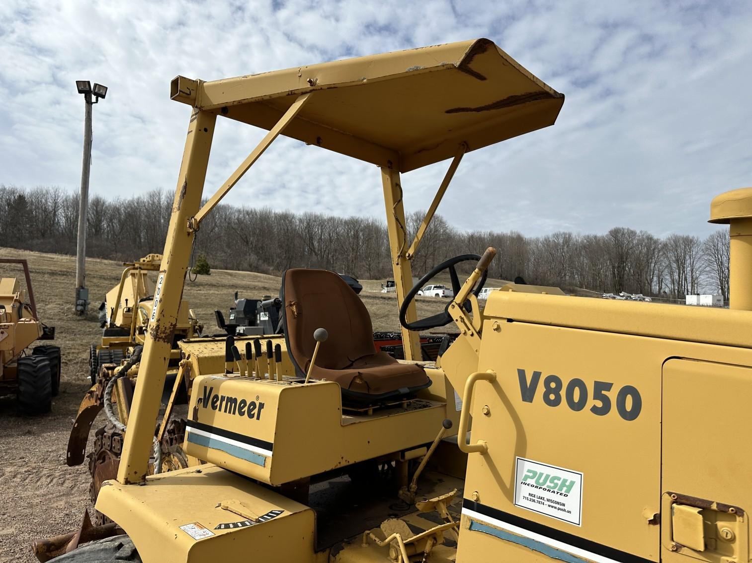 Vermeer V8050 Trencher