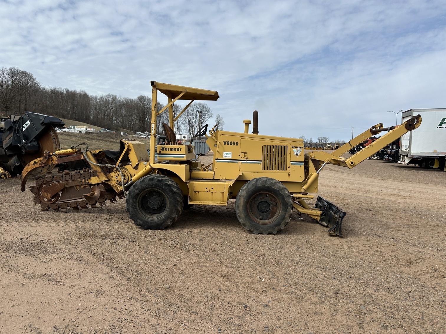 Vermeer V8050 Trencher