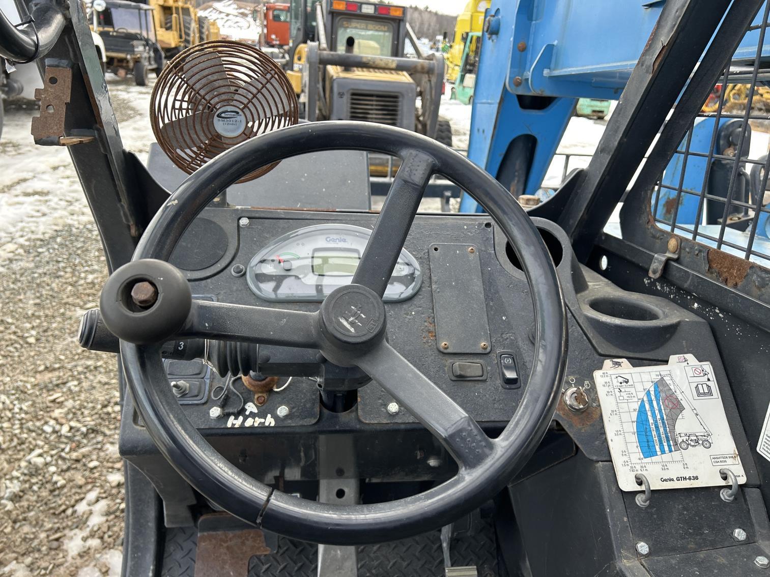 2015 Genie Gth-636 Telehandler