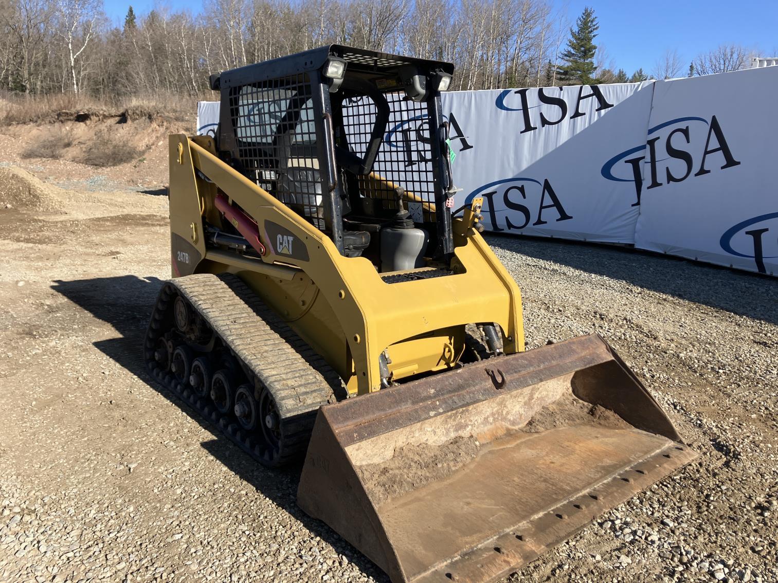 Cat 247b3 Tracked Skid Steer