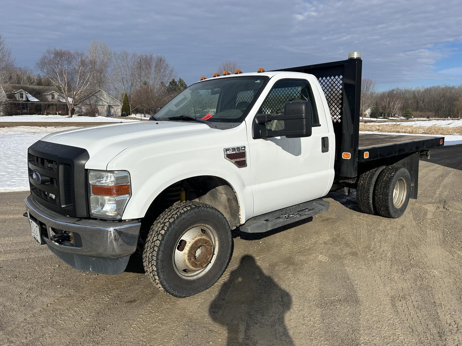 2008 Ford F-350 Super Duty Xl 4x4 Flatbed Pick Up