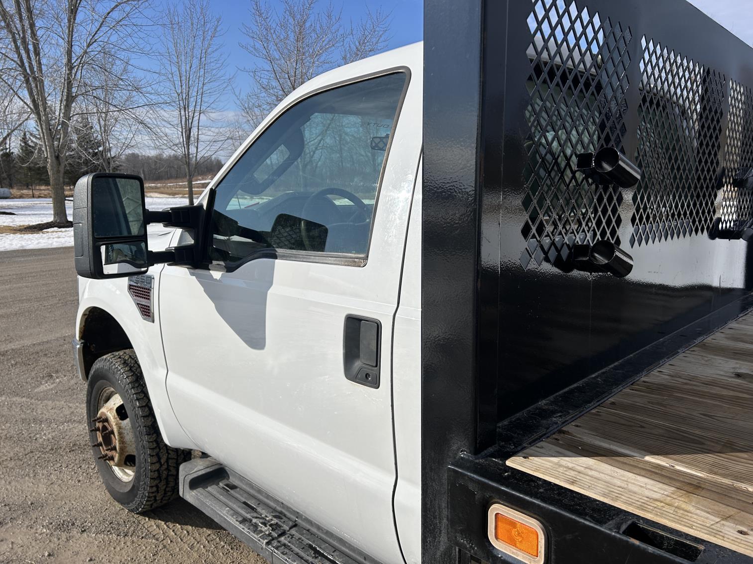 2008 Ford F-350 Super Duty Xl 4x4 Flatbed Pick Up