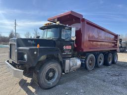 1991 Mack Rb688s Quad Axle Dump Truck