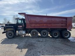 1991 Mack Rb688s Quad Axle Dump Truck