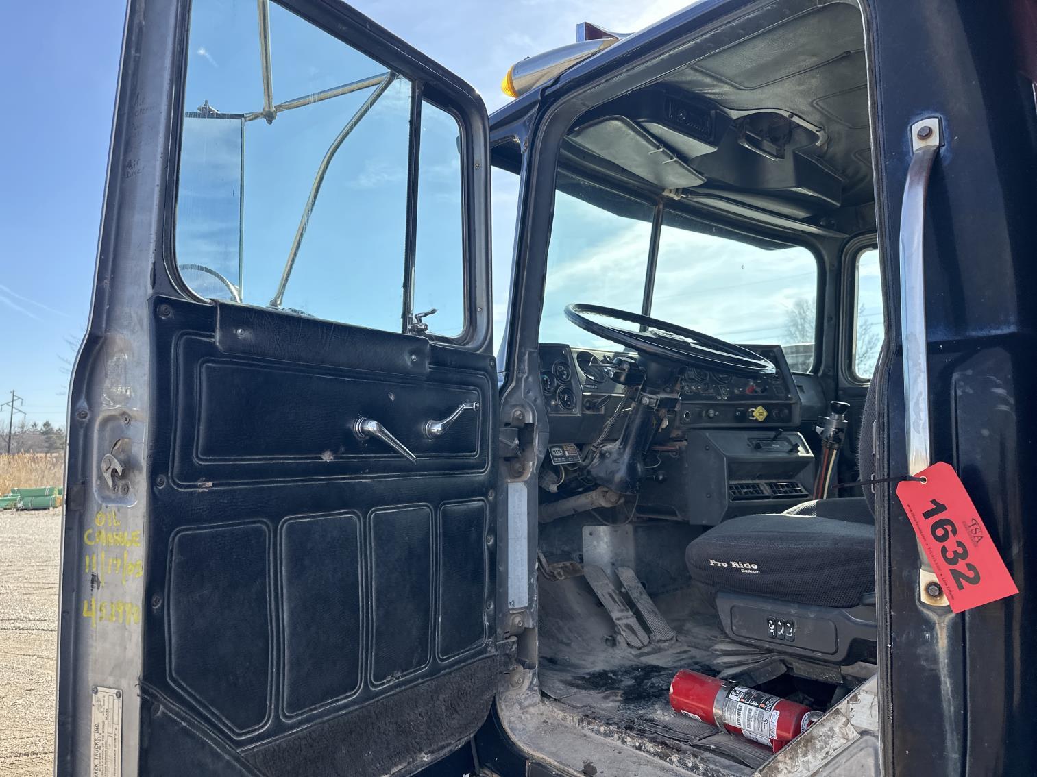 1991 Mack Rb688s Quad Axle Dump Truck
