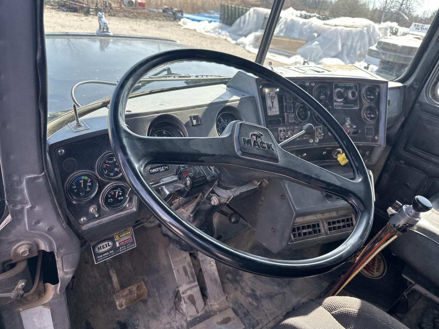 1991 Mack Rb688s Quad Axle Dump Truck