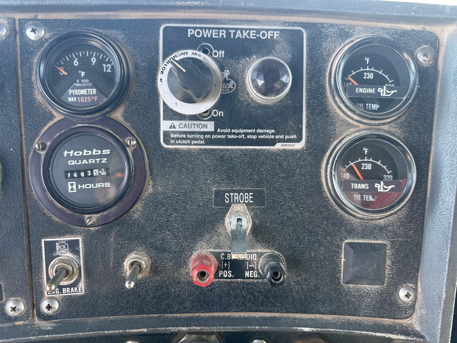 1991 Mack Rb688s Quad Axle Dump Truck