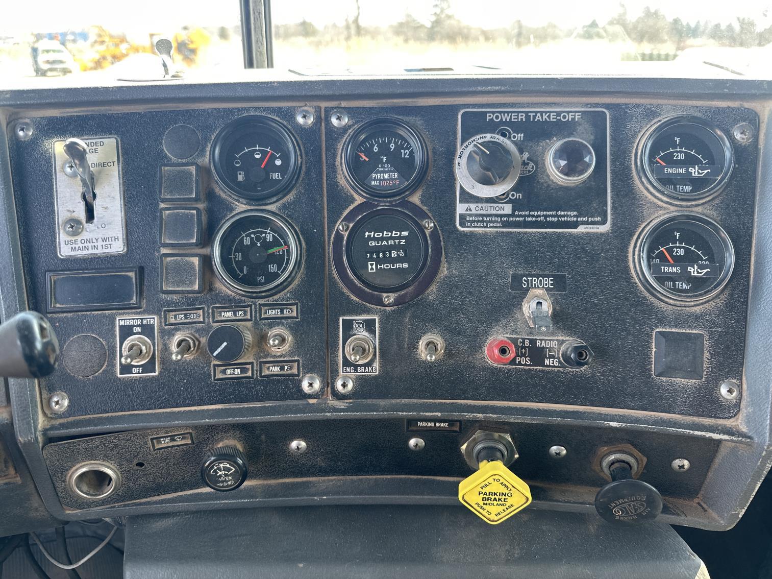 1991 Mack Rb688s Quad Axle Dump Truck