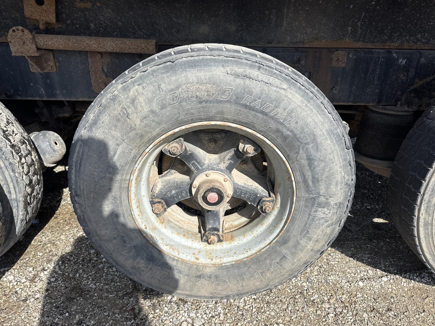 1991 Mack Rb688s Quad Axle Dump Truck