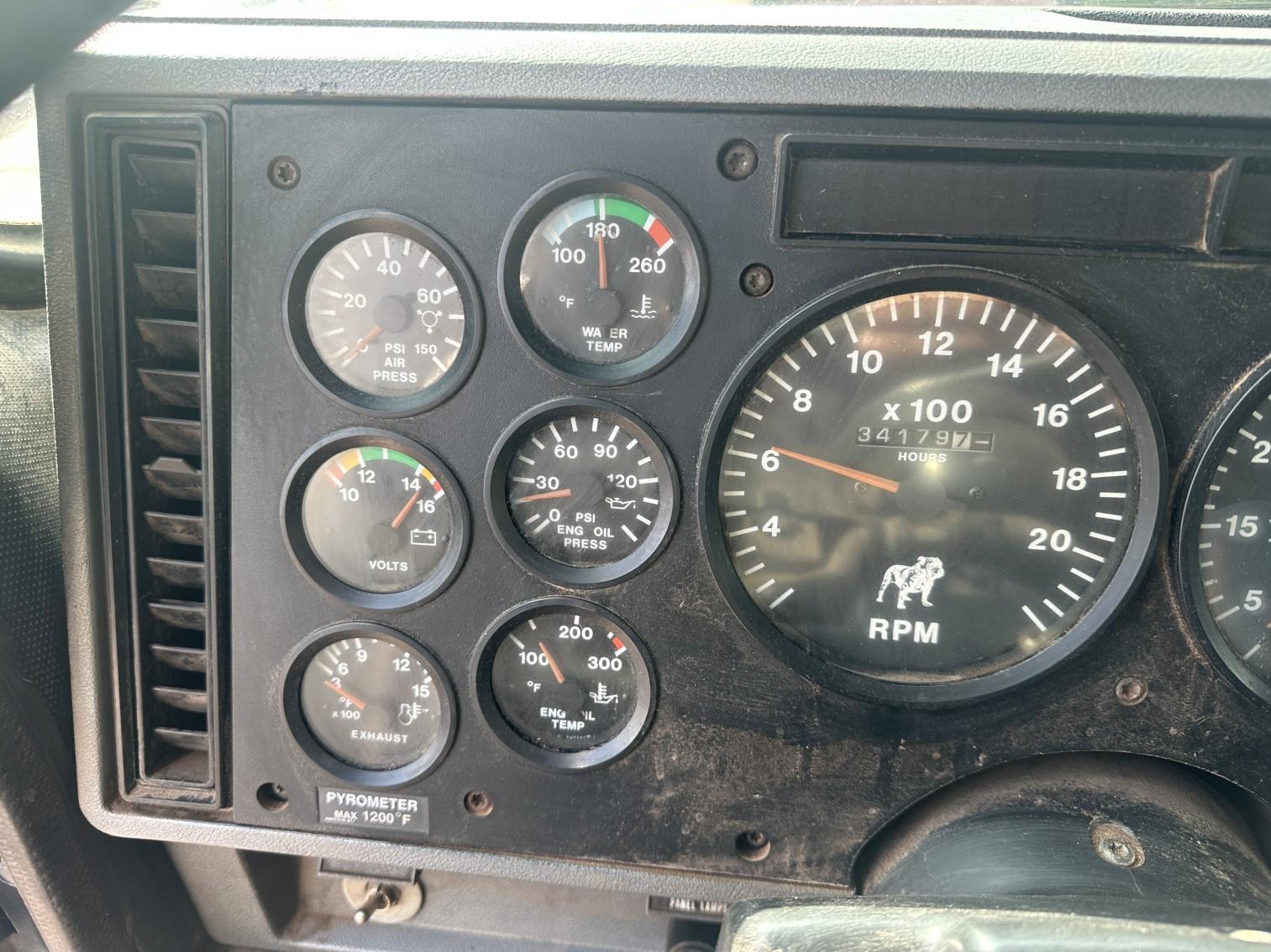 1998 Mack Cl713 Quad Axle Dump Truck
