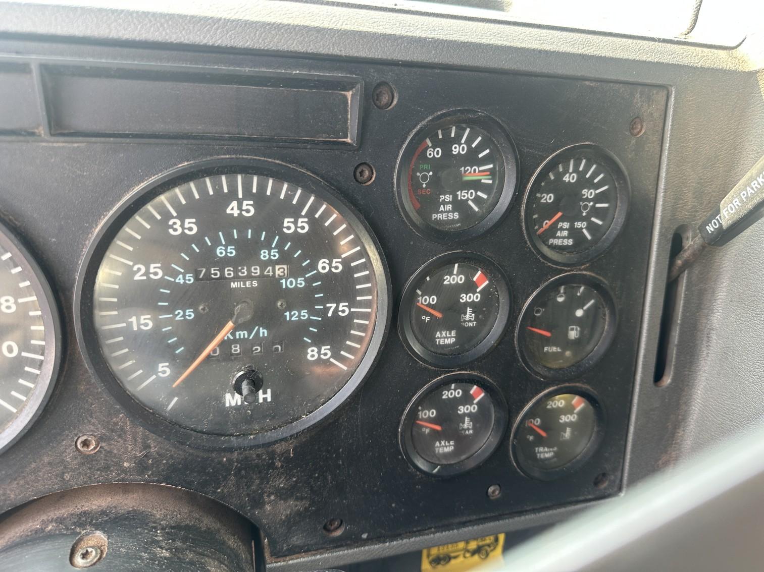 1998 Mack Cl713 Quad Axle Dump Truck