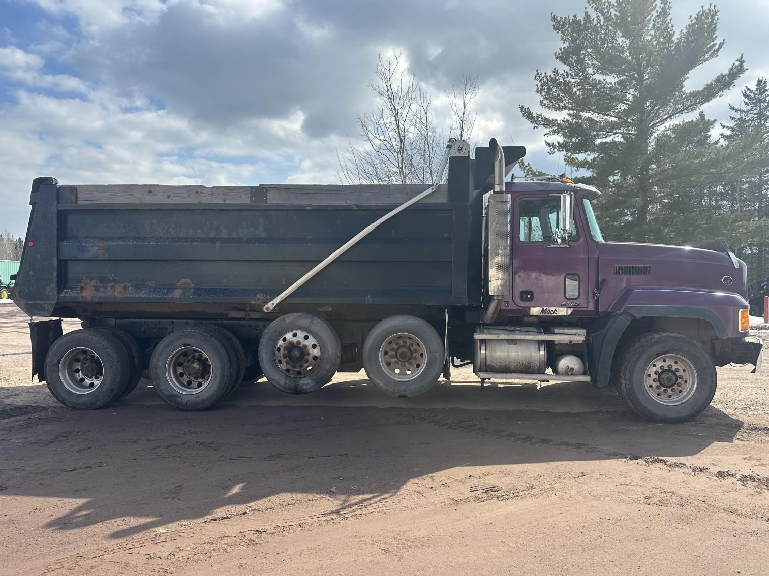 1998 Mack Cl713 Quad Axle Dump Truck