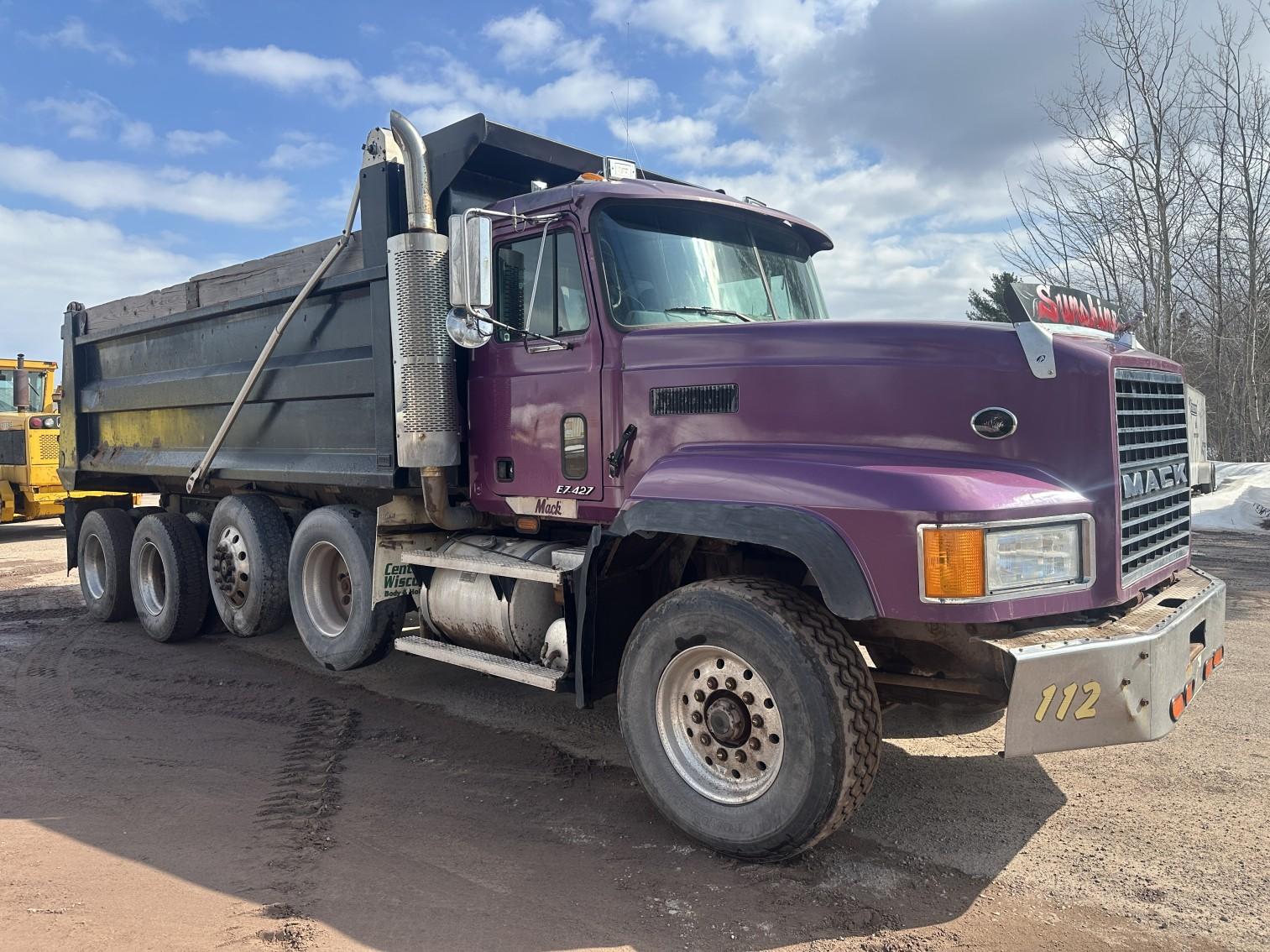 1998 Mack Cl713 Quad Axle Dump Truck