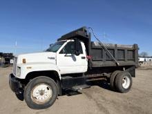 2002 Gmc Topkick Single Axle Dump Truck