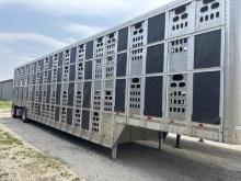 2017 Barrett Live Stock Semi Trailer