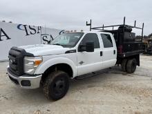 2015 Ford F-350 Flatbed Truck