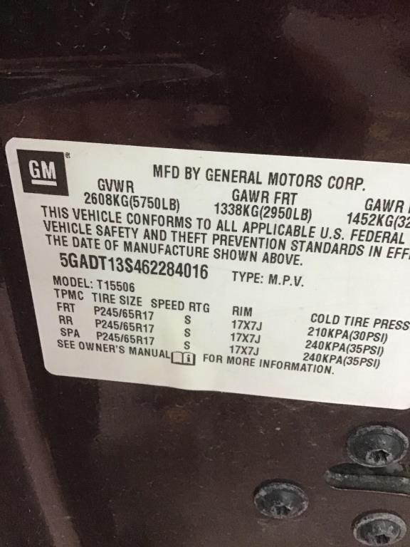 2006 Buick Rainier
