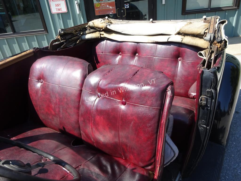1937 FORD 2 DR CONVERTIBLE