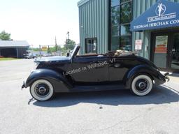 1937 FORD 2 DR CONVERTIBLE