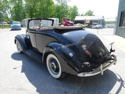 1937 FORD 2 DR CONVERTIBLE